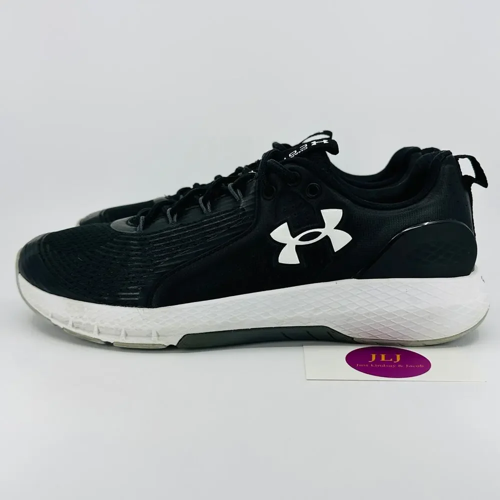 Under Armour Men's UA Charged Commit TR 3 Cross Trainer Sneakers Black Size 11